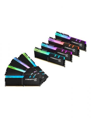 G.Skill TridentZ RGB Series - AMD Edition - DDR4 - kit - 64 GB: 8 x 8 GB - DIMM 288-pin - 2400 MHz / PC4-19200 - unbuffered G.sk - Tik.ro