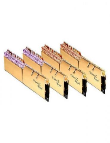 G.Skill Trident Z Royal Series - DDR4 - 64 GB Kit : 4 x 16 GB - DIMM 288-pin - unbuffered G.skill - 1