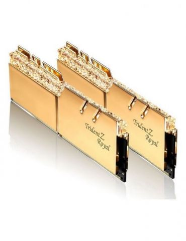 G.Skill Trident Z Royal Series - DDR4 - 128 GB Kit : 4 x 32 GB - DIMM 288-pin - unbuffered G.skill - 1