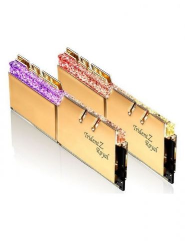 G.Skill Trident Z Royal Series - DDR4 - 128 GB Kit : 4 x 32 GB - DIMM 288-pin - unbuffered G.skill - 1