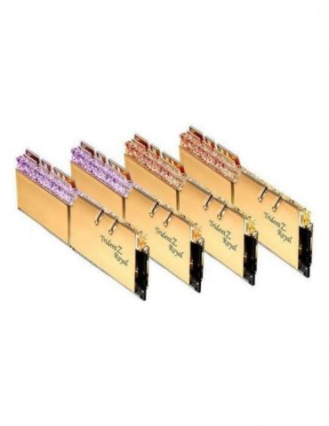G.Skill Trident Z Royal Series - DDR4 - 128 GB Kit : 4 x 32 GB - DIMM 288-pin - unbuffered G.skill - 1