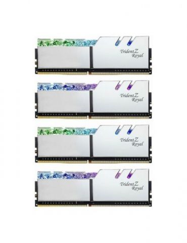 G.Skill Trident Z Royal Series - DDR4 - 64 GB Kit : 4 x 16 GB - DIMM 288-pin - unbuffered G.skill - 1 - Tik.ro