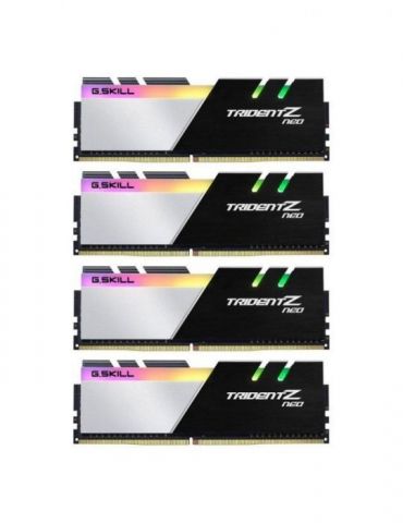 G.Skill TridentZ Neo Series - DDR4 - 64 GB Kit : 4 x 16 GB - DIMM 288-pin - unbuffered G.skill - 1 - Tik.ro