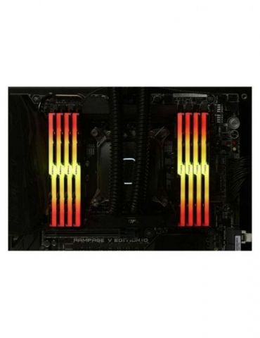 G.Skill TridentZ RGB Series - DDR4 - 64 GB Kit : 4 x 16 GB - DIMM 288-pin - unbuffered G.skill - 1 - Tik.ro