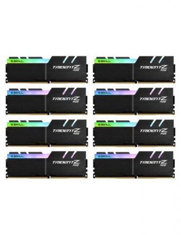 G.Skill TridentZ RGB Series - DDR4 - 256 GB Kit : 8 x 32 GB - DIMM 288-pin - unbuffered G.skill - 1 - Tik.ro