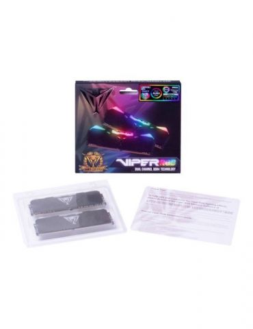 Patriot Extreme Performance Viper RGB - DDR4 - 16 GB: 2 x 8 GB - DIMM 288-pin - unbuffered Patriot - 1