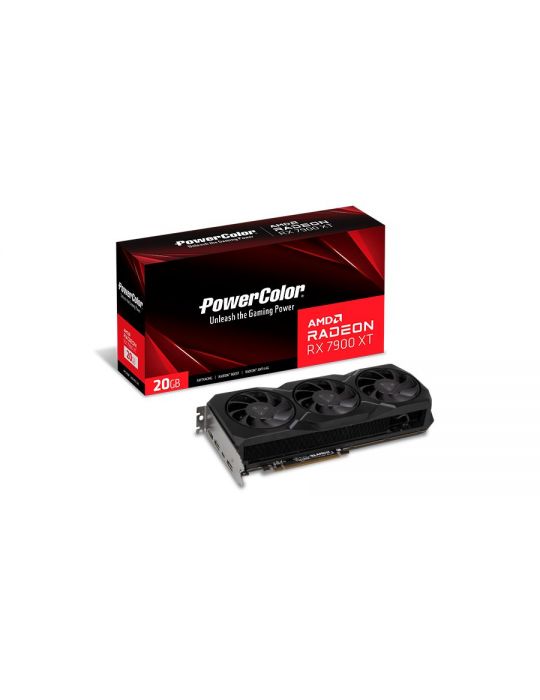 Placa video ASUS AMD Radeon RX 7900 XT 20GB, GDDR6, 320bit Powercolor - 1