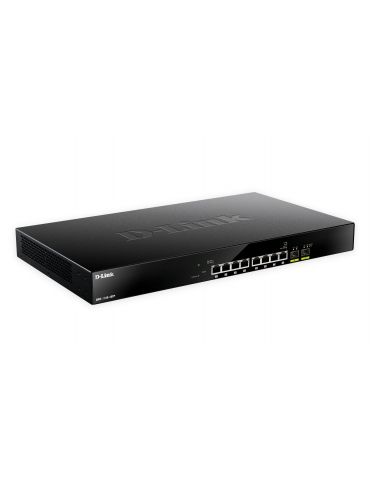 D-Link DMS-1100-10TP switch-uri Gestionate L2 2.5G Ethernet (100/1000/2500) Power over Ethernet (PoE) Suport 1U Negru D-link - 1 - Tik.ro