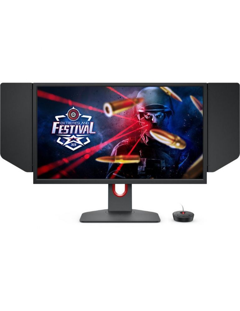 Monitoare benq 24.5 inch gaming tn full hd (1920 x 1080) wide 320 cd/mp 1 ms hdmi x 3 displayport 9h.ljnlb.qbe (include tv 5.00
