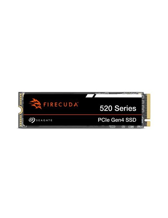 SSD Seagate FireCuda 520 +Rescue 2TB, PCIe 4.0 x4, M.2 Seagate - 3