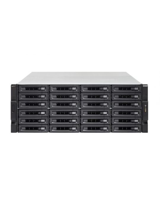 QNAP TS-h2483XU-RP NAS Cabinet metalic (4U) Ethernet LAN Negru E-2236 Qnap - 1