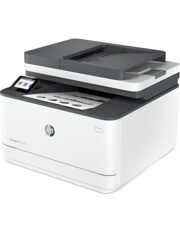 HP LaserJet Imprimantă Pro MFP 3102fdn, Alb-negru, Imprimanta pentru Firme mici şi medii, Imprimare,copiere,scanare,fax,