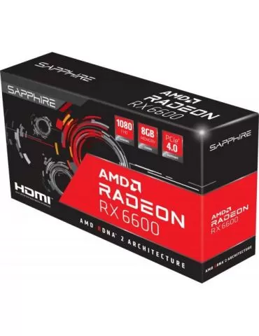 Placa video Sapphire AMD Radeon RX 6600 8GB, GDDR6, 128bit Sapphire - 5