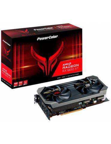 Placa video PowerColor AMD Radeon RX 6650 XT Red Devil 8GB, GDDR6, 128bit Power color - 1