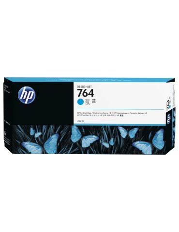 HP Cartuş de cerneală 764 Cyan de 300 ml Hp - 1 - Tik.ro