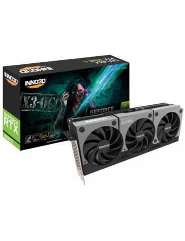 Placa video Inno3D nVidia GeForce RTX 3090 Ti X3 OC LHR 24GB, GDDR6X, 384bit Inno3d - 1