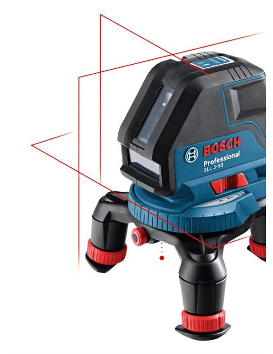Bosch GLL 3-50 Nivela laser cu linii + stativ BS150 Professional Bosch - 1