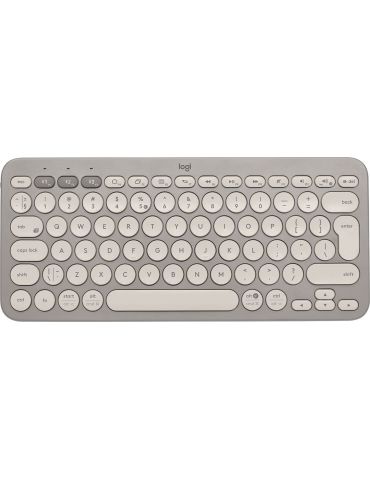 Logitech K380 tastaturi Bluetooth QWERTY US Internațional Nisip Logitech - 1 - Tik.ro