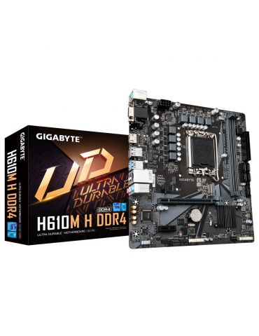 Placa de baza Gigabyte H610M H DDR4 1.2, Intel H610, Socket 1700, mATX Gigabyte - 5