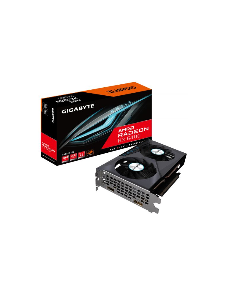 Placa video Gigabyte AMD Radeon RX 6400 EAGLE 4GB, GDDR6, 64bit
