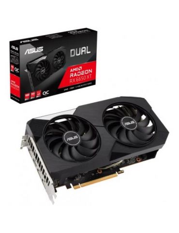 Placa video Asus AMD Radeon RX 6650 XT DUAL OC 8GB, GDDR6, 128bit Asus - 1