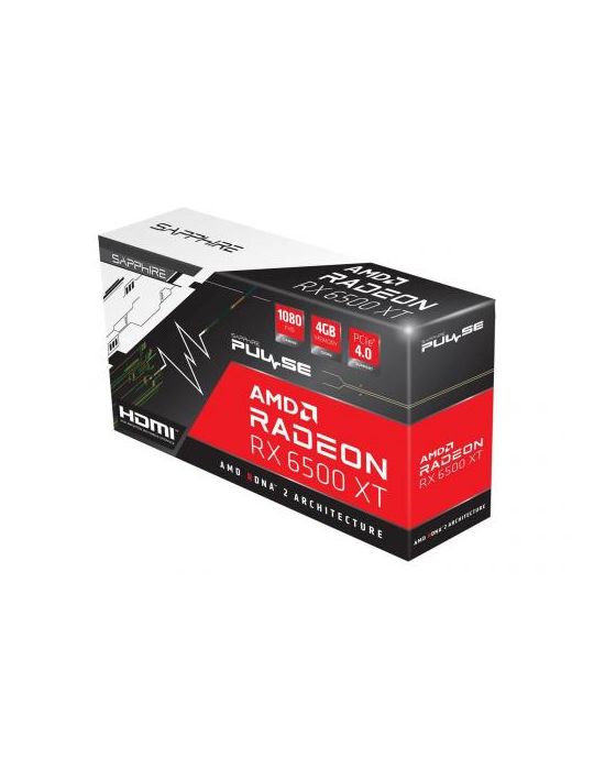 Placa video Sapphire AMD Radeon RX 6500 XT PULSE 4GB, GDDR6, 64bit Sapphire - 8