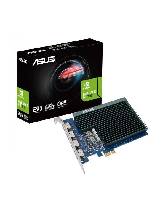 Placa video ASUS nVidia GeForce GT 730, 2GB, GDDR5, 64bit Asus - 1