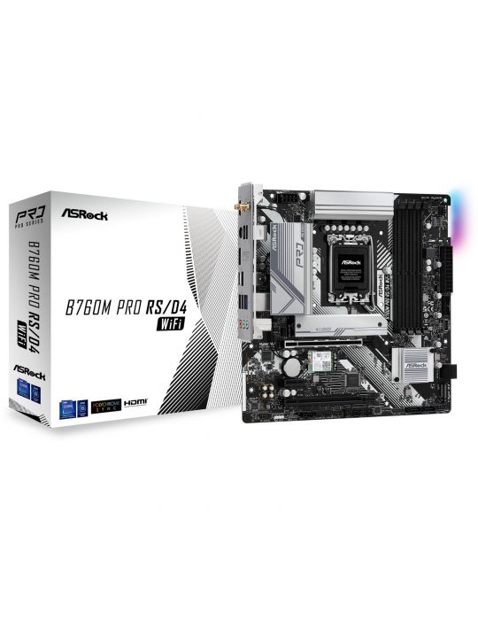 Placa de baza ASRock Intel 1700 B760M Pro RS/D4 WiFi Asrock - 3