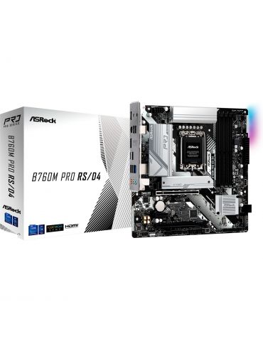 Placa de baza ASRock Intel 1700 B760M Pro RS/D4 Asrock - 1 - Tik.ro