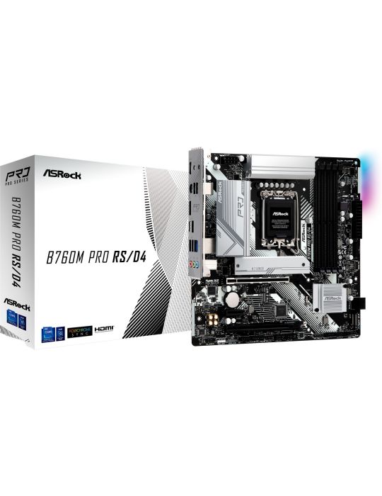 Placa de baza ASRock Intel 1700 B760M Pro RS/D4 Asrock - 1