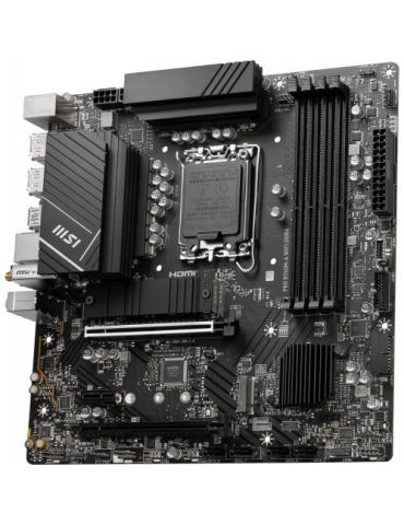 Placa de baza MSI PRO B760M-A WIFI DDR4, Intel B760, Socket 1700, mATX Msi - 4