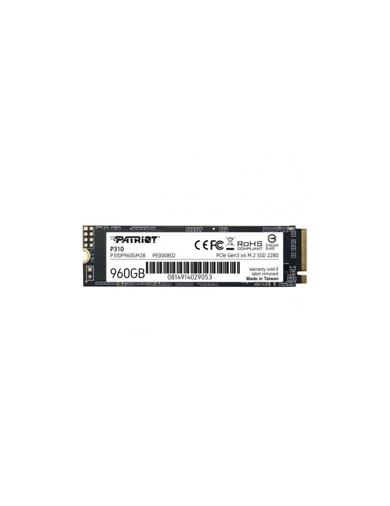 SSD Patriot P310 960GB, PCI Express 3.0 x4, M.2