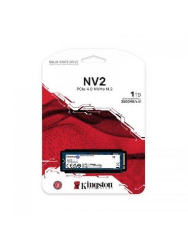 SSD Kingston NV2 SNV2S/1000G 1TB, PCI Express 4.0 x4, M.2 Kingston - 3