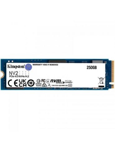 SSD Kingston NV2 SNV2S/250G 250GB, PCI Express 4.0 x4, M.2 Kingston - 1 - Tik.ro