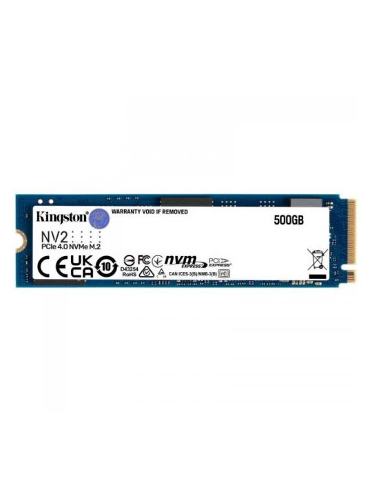 SSD Kingston NV2 SNV2S/500G 500GB, PCI Express 4.0 x4, M.2 Kingston - 1
