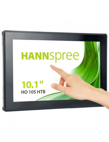 Hannspree Open Frame HO 105 HTB Panou informare digital de perete 25,6 cm (10.1") LCD 350 cd/m² HD Negru Ecran tactil Hannspree  - Tik.ro