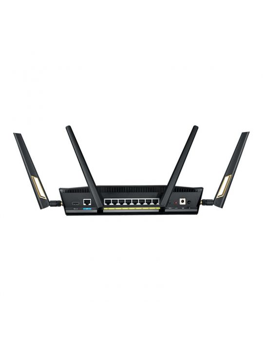 ASUS RT-AX88U router wireless Gigabit Ethernet Bandă dublă (2.4 GHz/ 5 GHz) 4G Negru Asus - 2