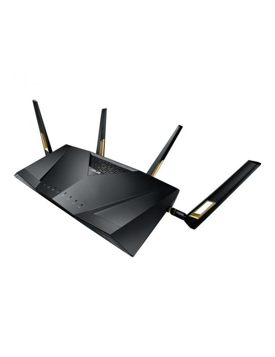 ASUS RT-AX88U router wireless Gigabit Ethernet Bandă dublă (2.4 GHz/ 5 GHz) 4G Negru Asus - 7