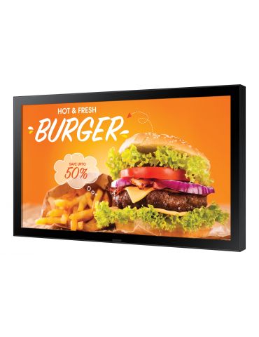 Samsung LH24OHBEBGBXEN Afișaj Semne Panou informare digital de perete 61 cm (24") IPS Wi-Fi 1500 cd/m² Full HD Negru Tizen 6.5 S