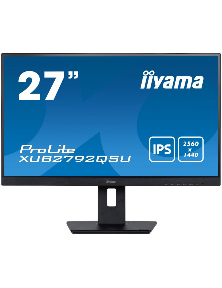 Monitor LED Iiyama ProLite XUB2792QSU-B5, 27inch, 2560x1440, 75Hz, 5ms GTG, Black
