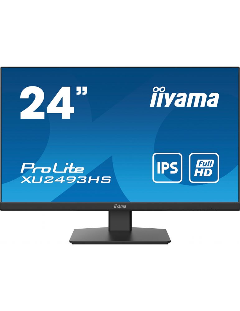 Monitor LED Iiyama ProLite XU2493HS-B5, 24inch, 1920x1080, 75Hz, 4ms GTG, Black