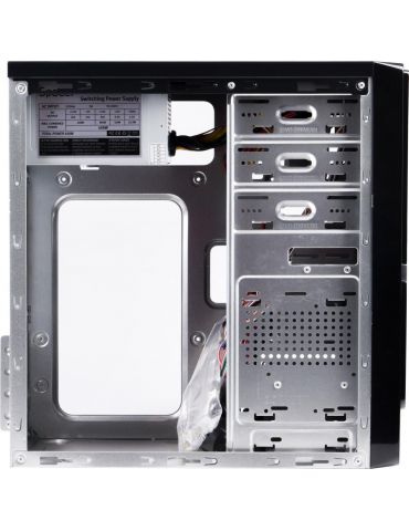 Carcasa  spacer mini tower matx moon 450 (230w for 450w desktop pc) usb 2.0 x 4 jack 3.5mm x 2  spc-moon Spacer - 1