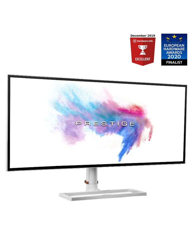 MSI Prestige PS341WU 86,4 cm (34") 5120 x 2160 Pixel LCD Alb