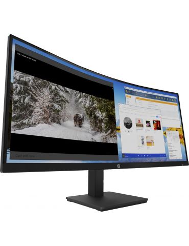 HP M34d 86,4 cm (34") 3440 x 1440 Pixel UltraWide Quad HD Negru Hp - 3