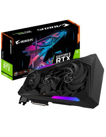 Gigabyte GV-N307TAORUS M-8GD plăci video NVIDIA GeForce RTX 3070 Ti 8 Giga Bites GDDR6X Gigabyte - 9