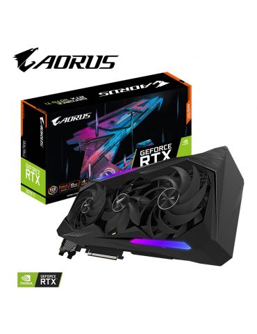 Gigabyte GV-N307TAORUS M-8GD plăci video NVIDIA GeForce RTX 3070 Ti 8 Giga Bites GDDR6X Gigabyte - 10