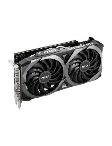 MSI RTX 3070 VENTUS 2X 8G OC LHR plăci video NVIDIA GeForce RTX 3070 8 Giga Bites GDDR6 Msi - 3