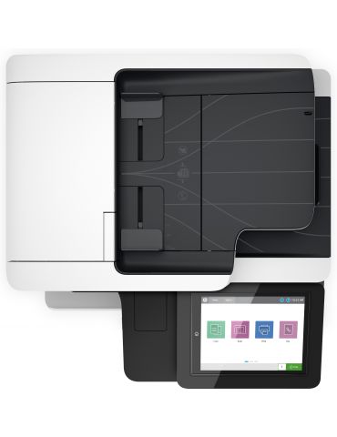 HP LaserJet Enterprise MFP M528f, Imprimare,copiere,scanare,fax, Imprimare prin port USB frontal scanare către e-mail imprimare 