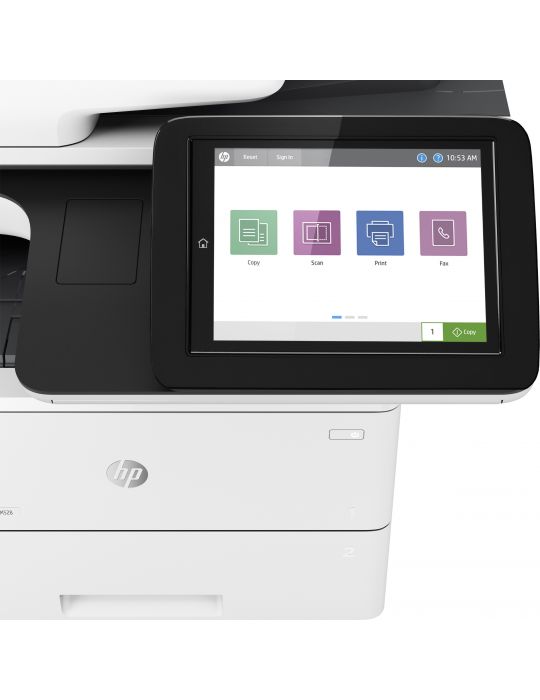 HP LaserJet Enterprise MFP M528f, Imprimare,copiere,scanare,fax, Imprimare prin port USB frontal scanare către e-mail imprimare 