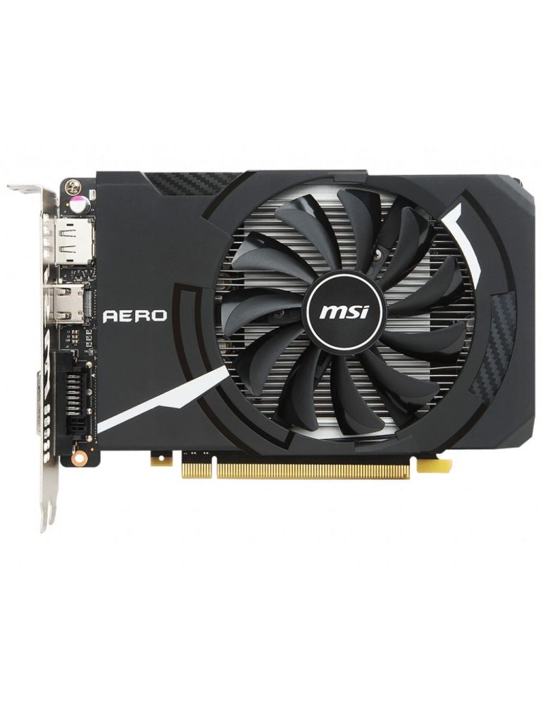 MSI GeForce GTX 1050 TI AERO ITX 4G OCV1 NVIDIA 4 Giga Bites GDDR5
